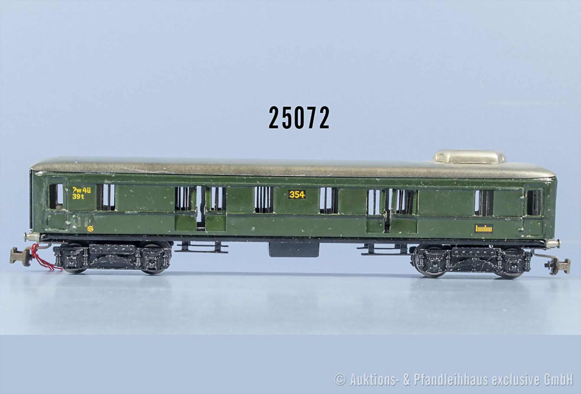 Märklin H0 354 Typ 1 D-Zug-Gepäckwagen, Z 2-3, mit ...