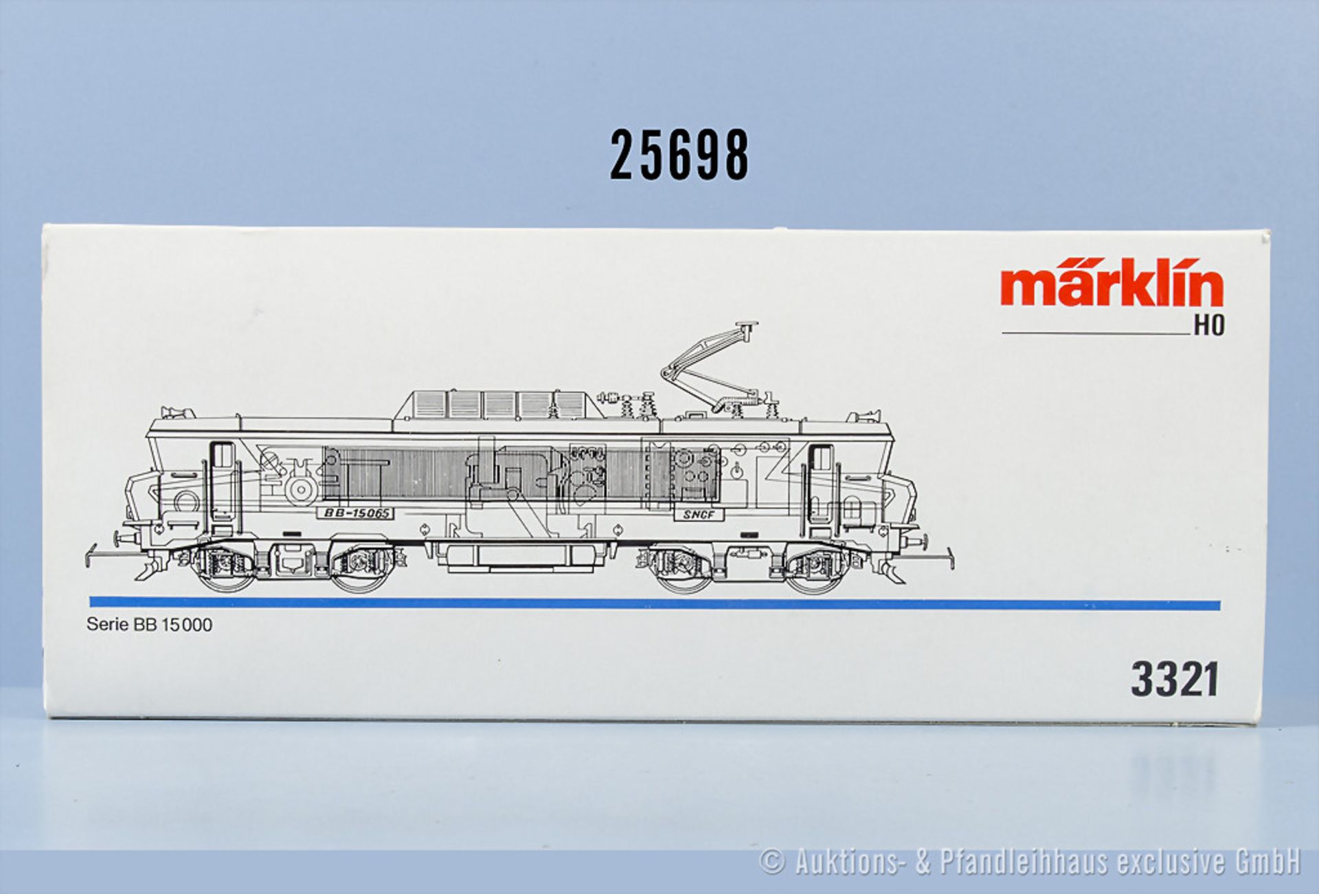 Märklin H0 3321 E-Lok der SNCF, BN BB-15065, Z 0-1, in ...