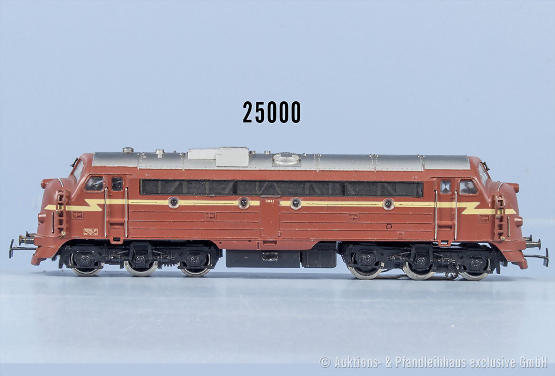 Märklin H0 3068 Typ 1 Diesellok der NSB, BN 3.641, Z 2, mit kleinen Lackfehlern und ...