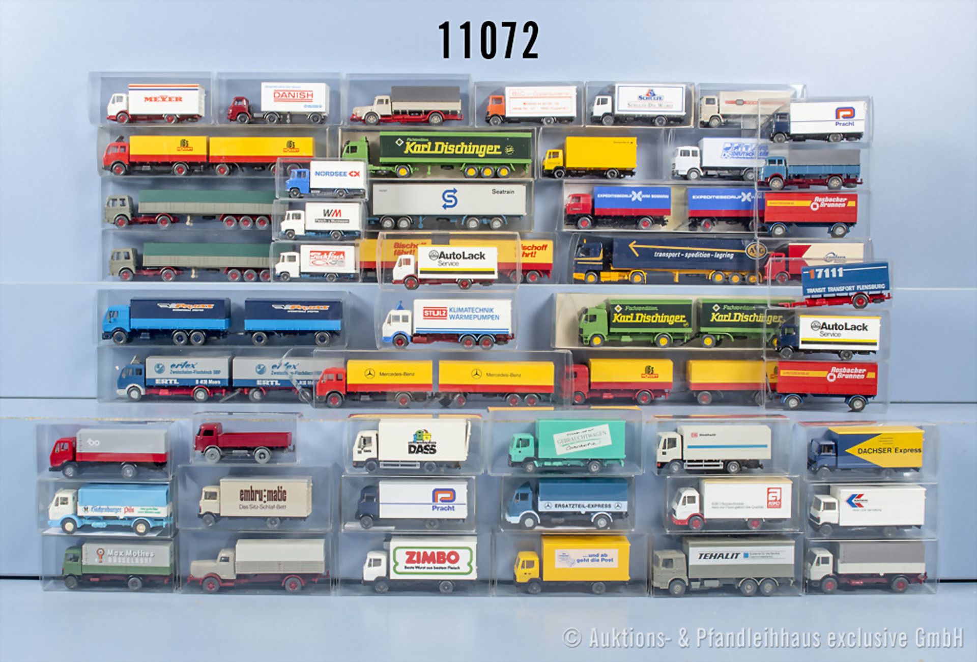 50 Wiking H0 Modellfahrzeuge, LKW, Z ...