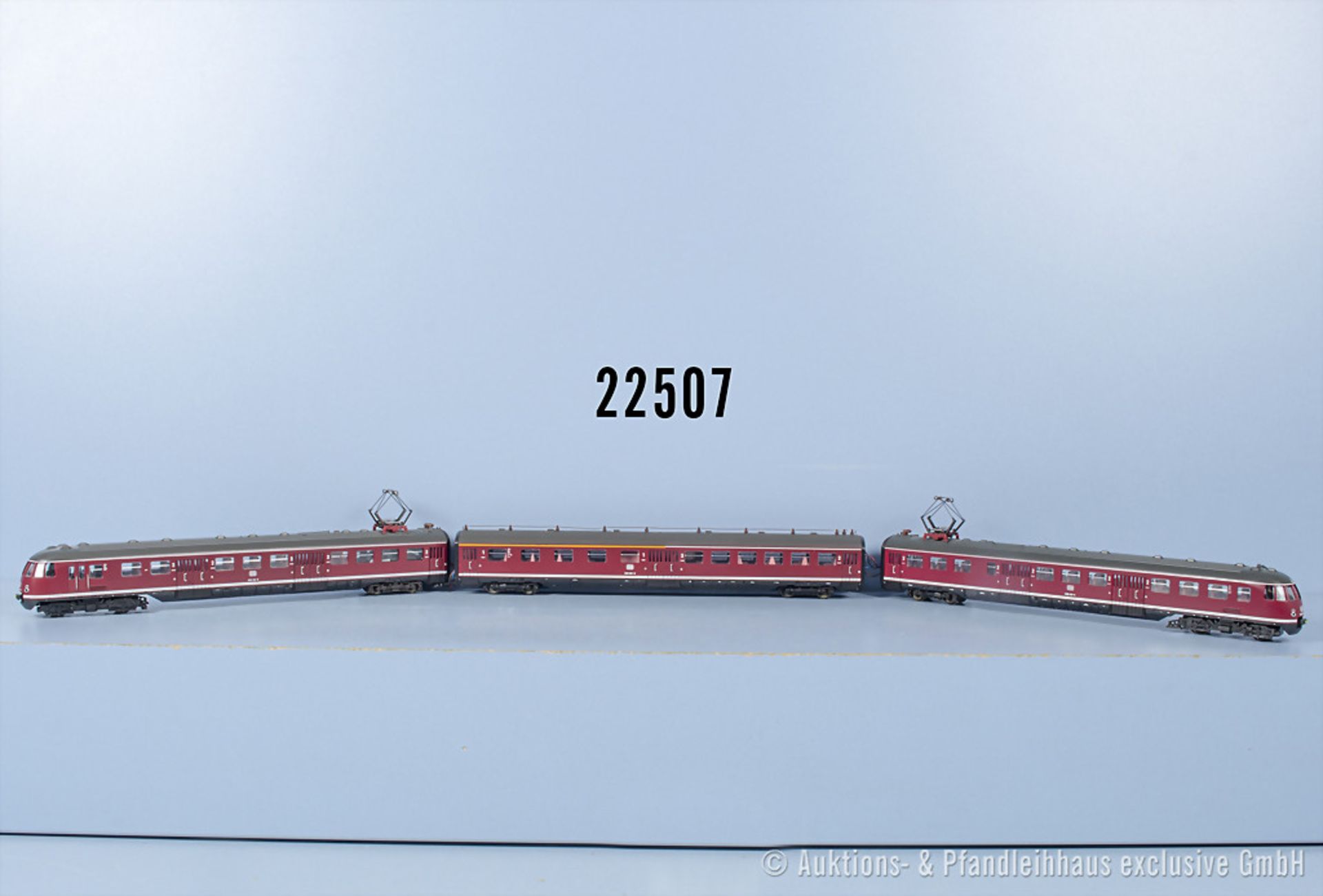 Lima H0 3-teiliger E-Triebzug der DB, BN 430 118-0, Z 2-3, fest gekoppelt, bei 1 ...