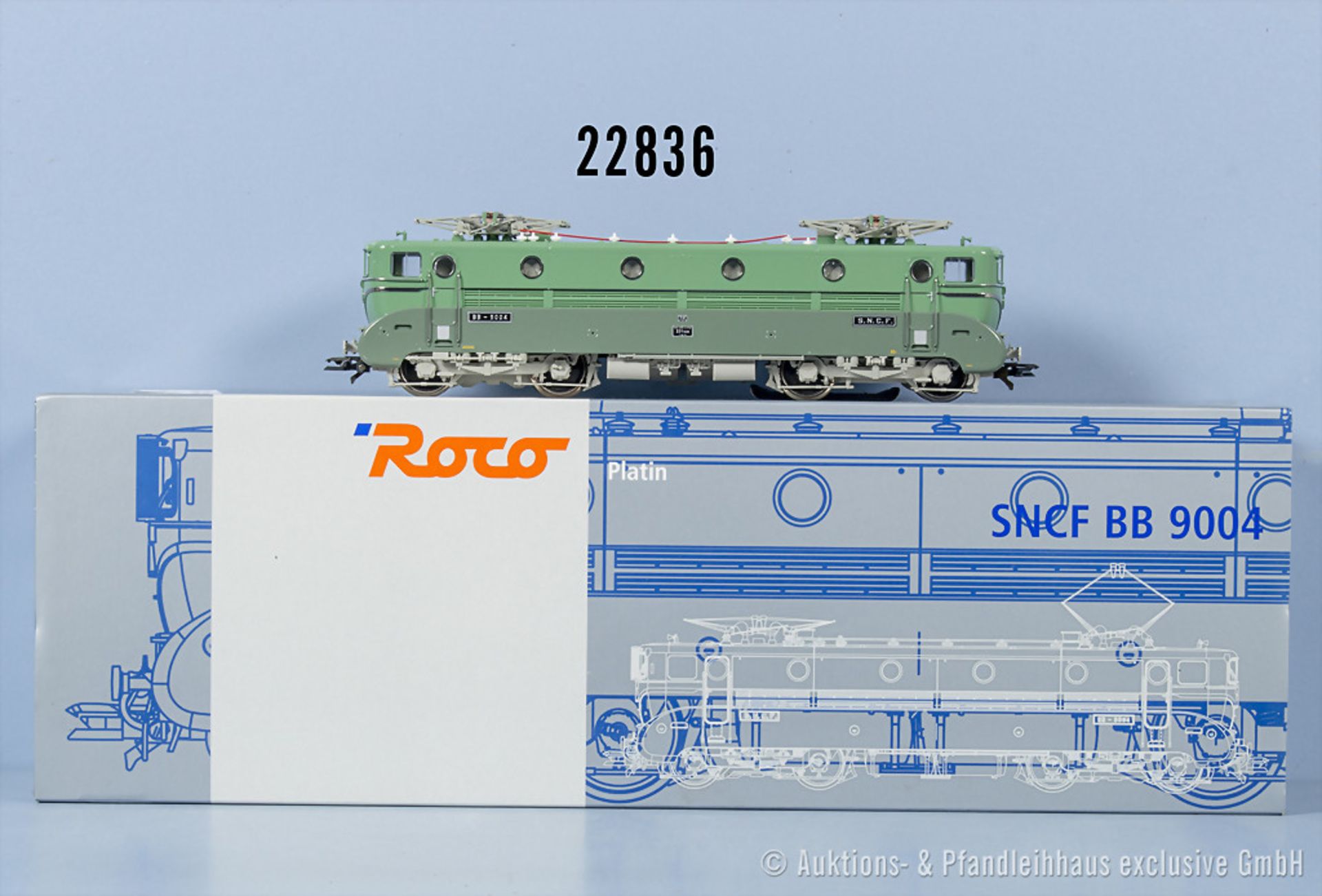 Roco digital Platin H0 69785 E-Lok der SNCF, BN BB-9004, Z 1, in OVP, ...