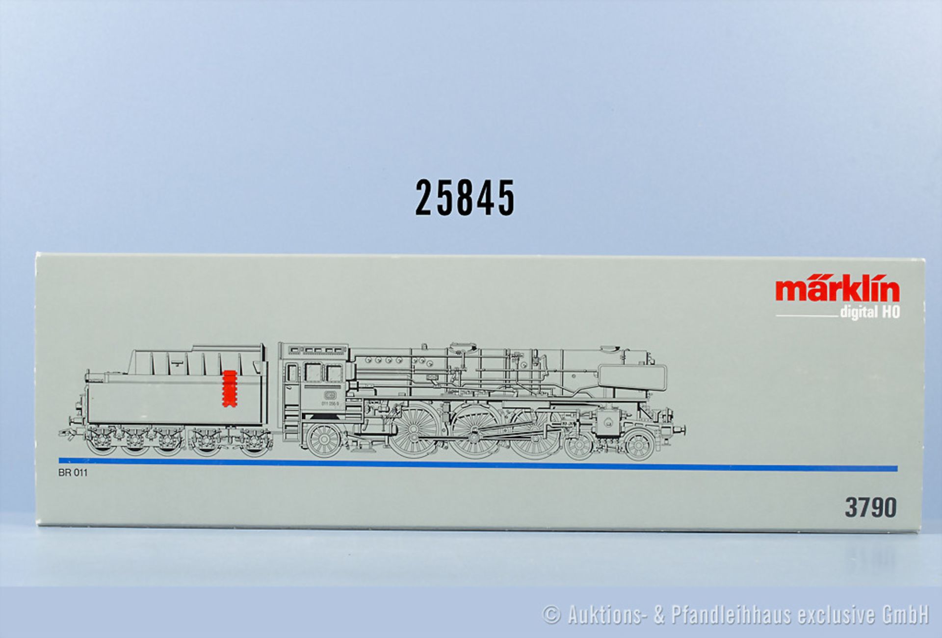 Märklin digital H0 3790 Typ 1 Schlepptenderlok der DB, BN 011 056-9, Z 0-1 in OVP, ...