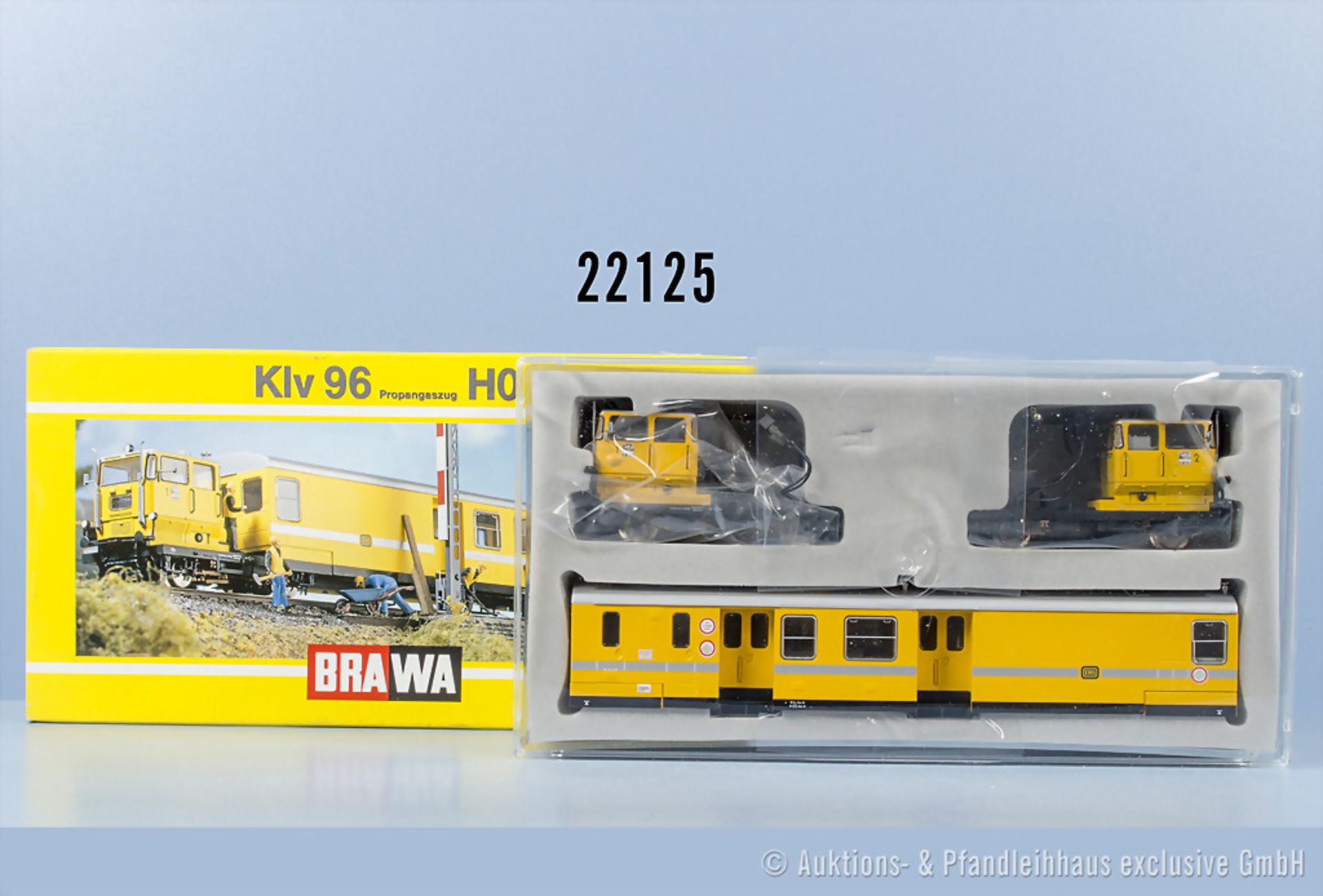 Brawa H0 515 Propangaszug der DB, BR Klv 96, digitalisiert, Z 0-1, in OVP, ...