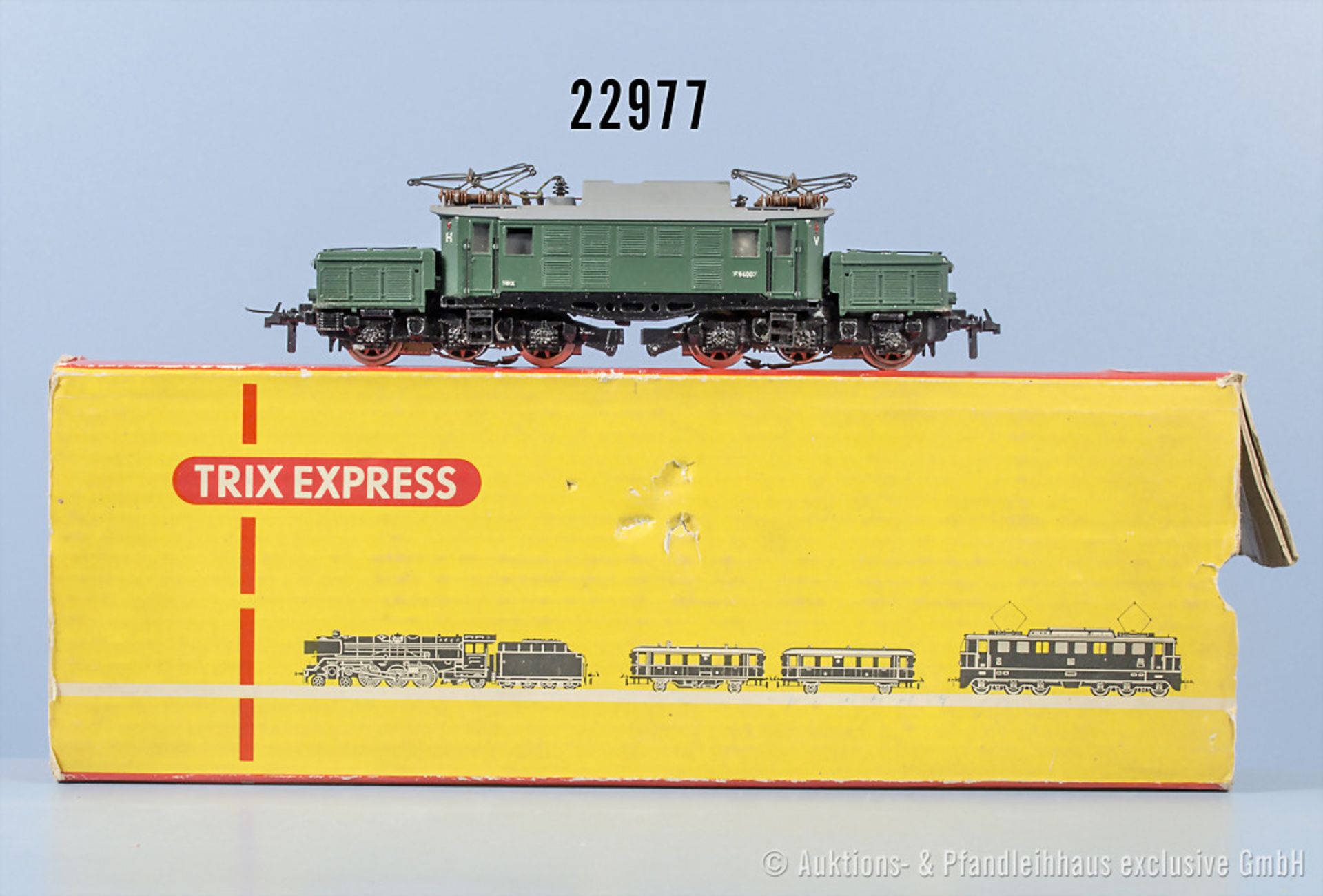 Trix express H0 230 E-Lok der DB, BN E94 007, Z 1-2, in ...