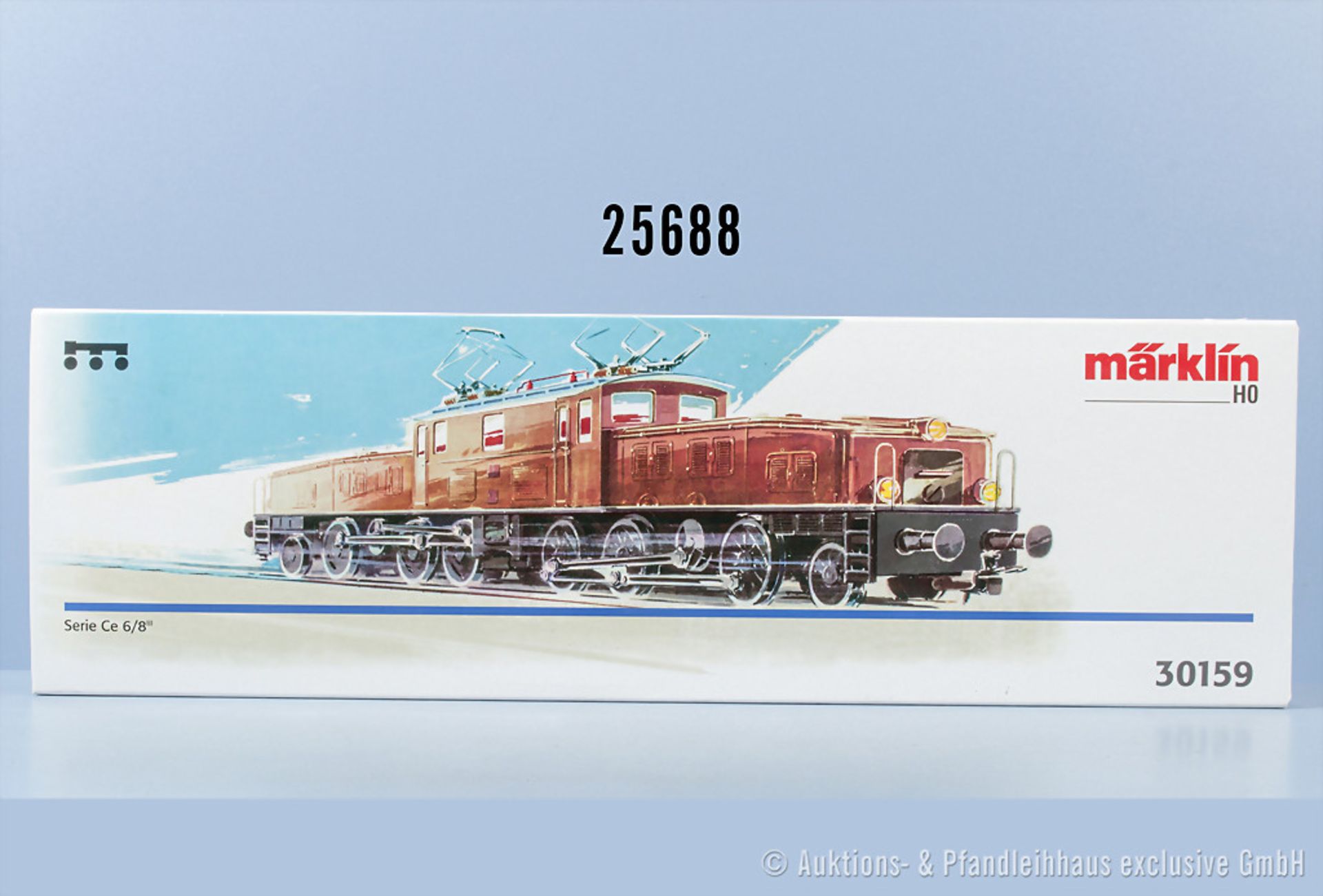 Märklin H0 30159 E-Lok "Krokodil" der SBB, BN 3015, Z 1, in ...