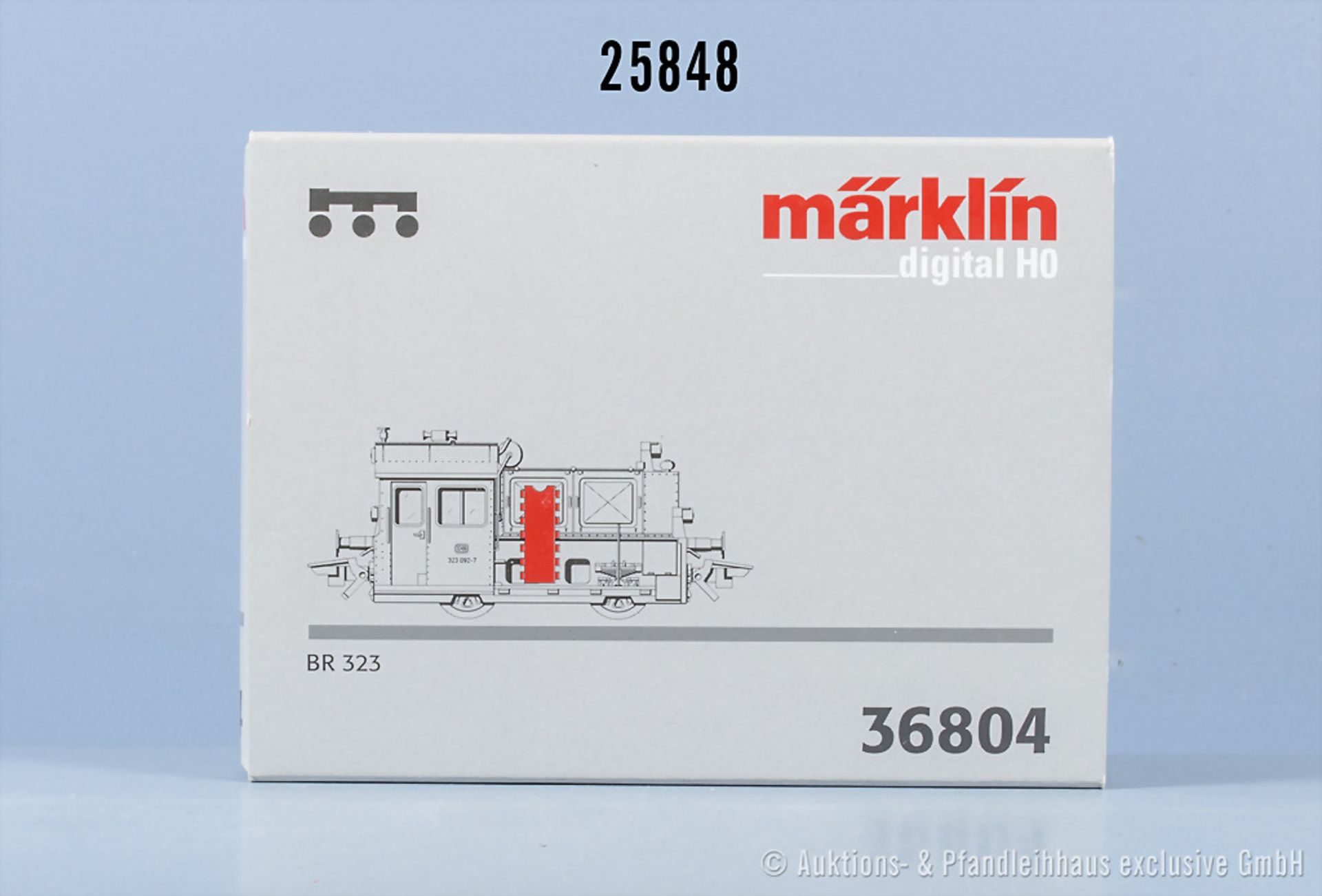 Märklin digital H0 36804 Typ 1 Diesellok der DB, BN 323 092-7, Z 0-1 in ...