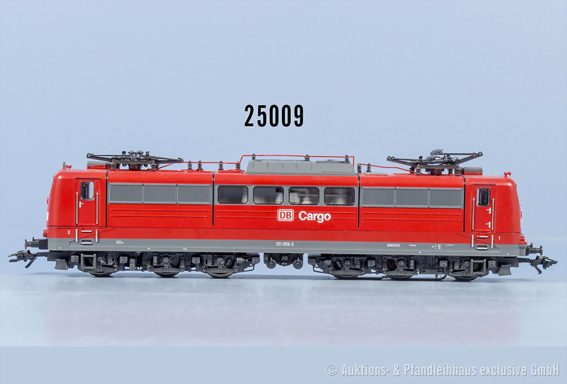 Märklin delta digital H0 E-Lok der DB, BN 151 159-3, Z ...