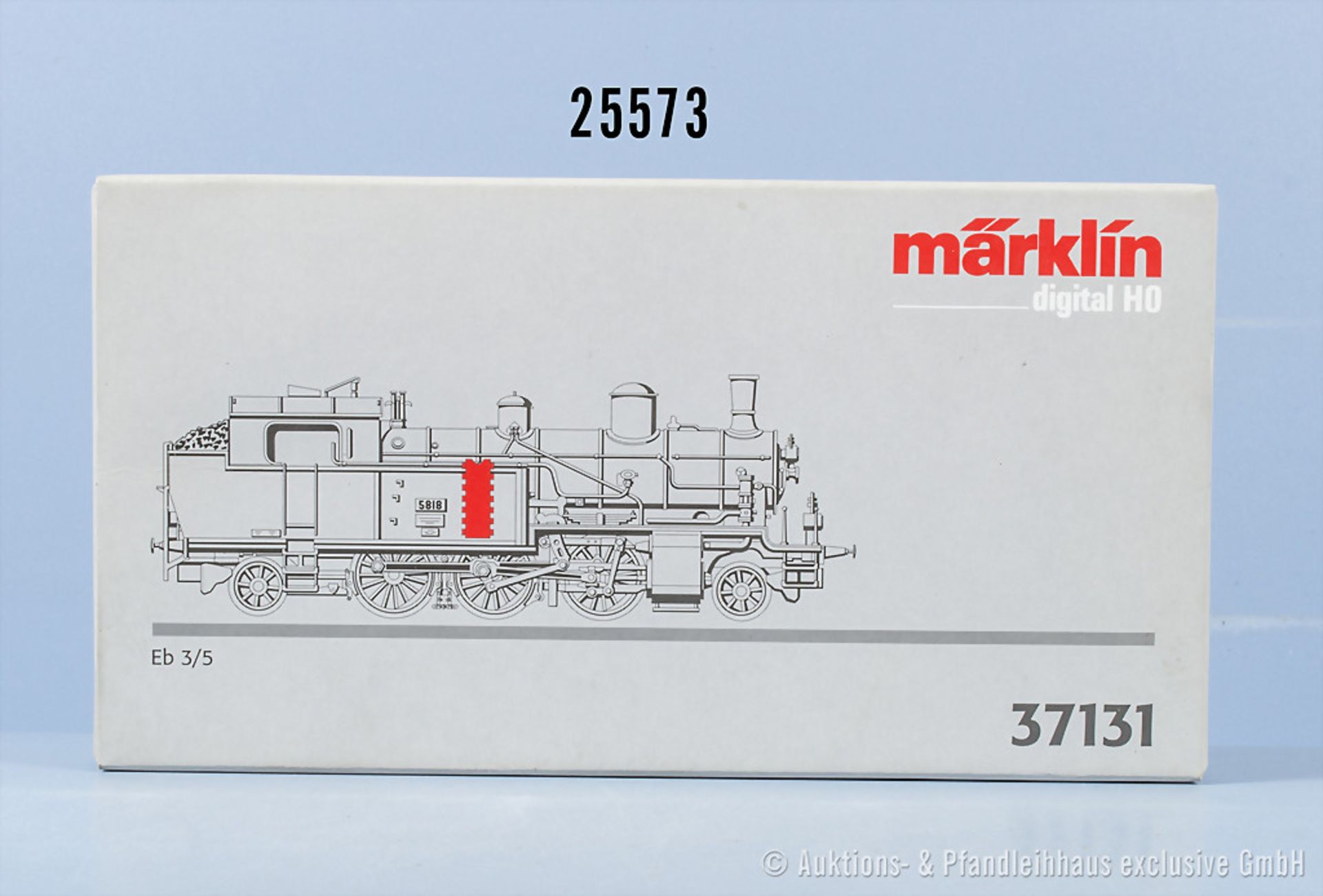 Märklin fx digital H0 37131 Tenderlok der SBB, BN 5818, Z 0-1, in ...