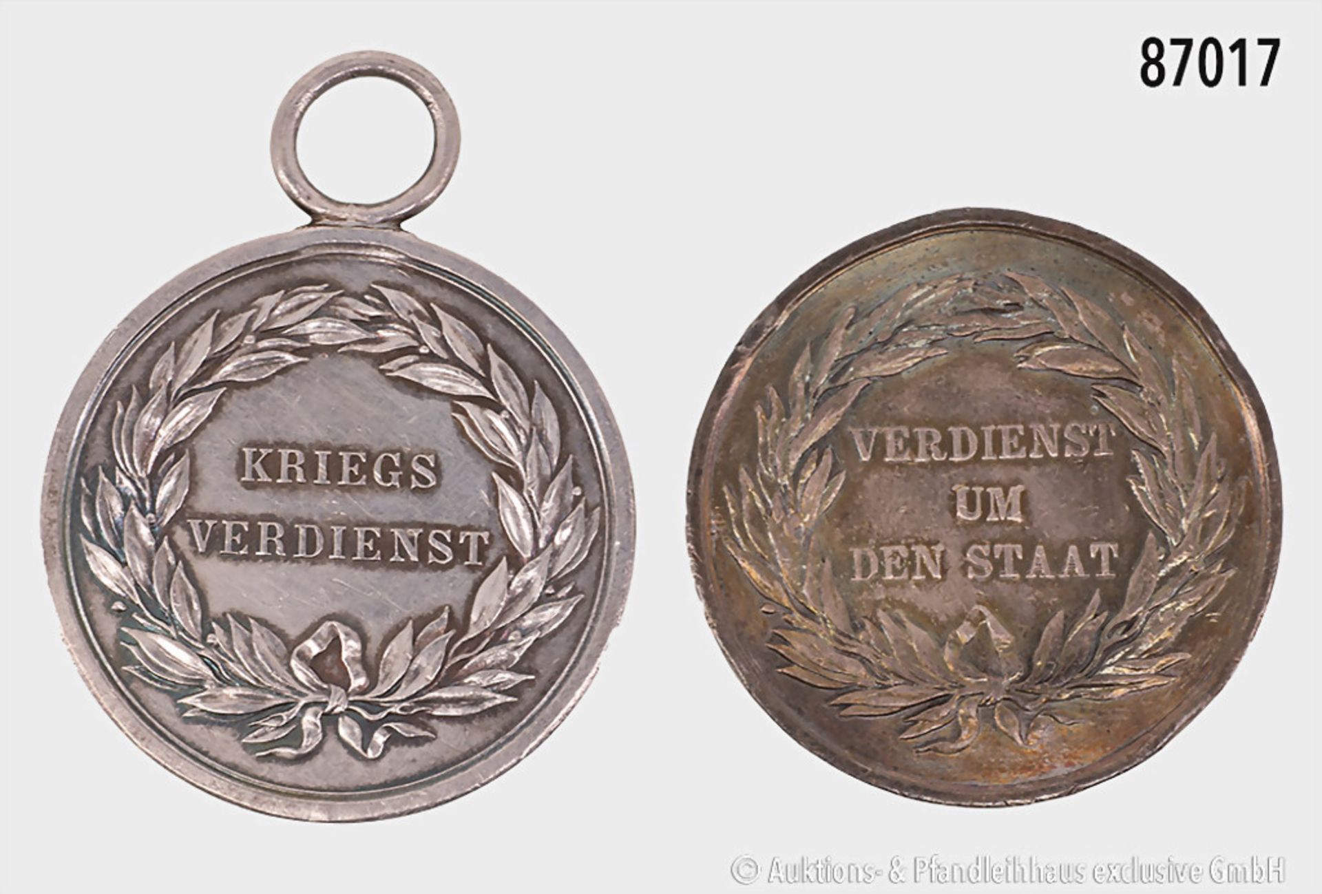 Konv. Preußen, Militär-Ehrenzeichen 2.Klasse 1864, OEK 1892, 22,9 g und Allgemeines ... - Bild 3 aus 3