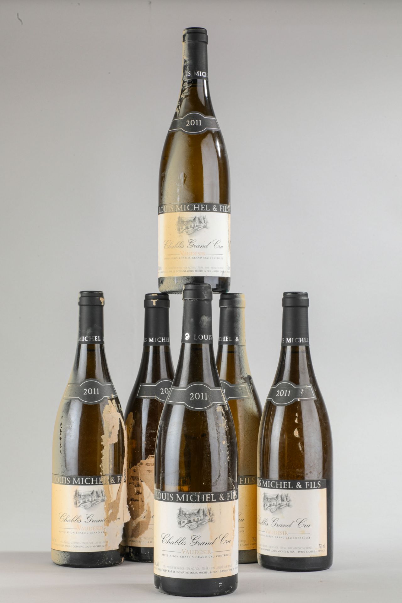 CHABLIS Grand Cru. 2011. 6 bouteilles. Vaudésir. Louis Michel et Fils. - Bild 2 aus 5