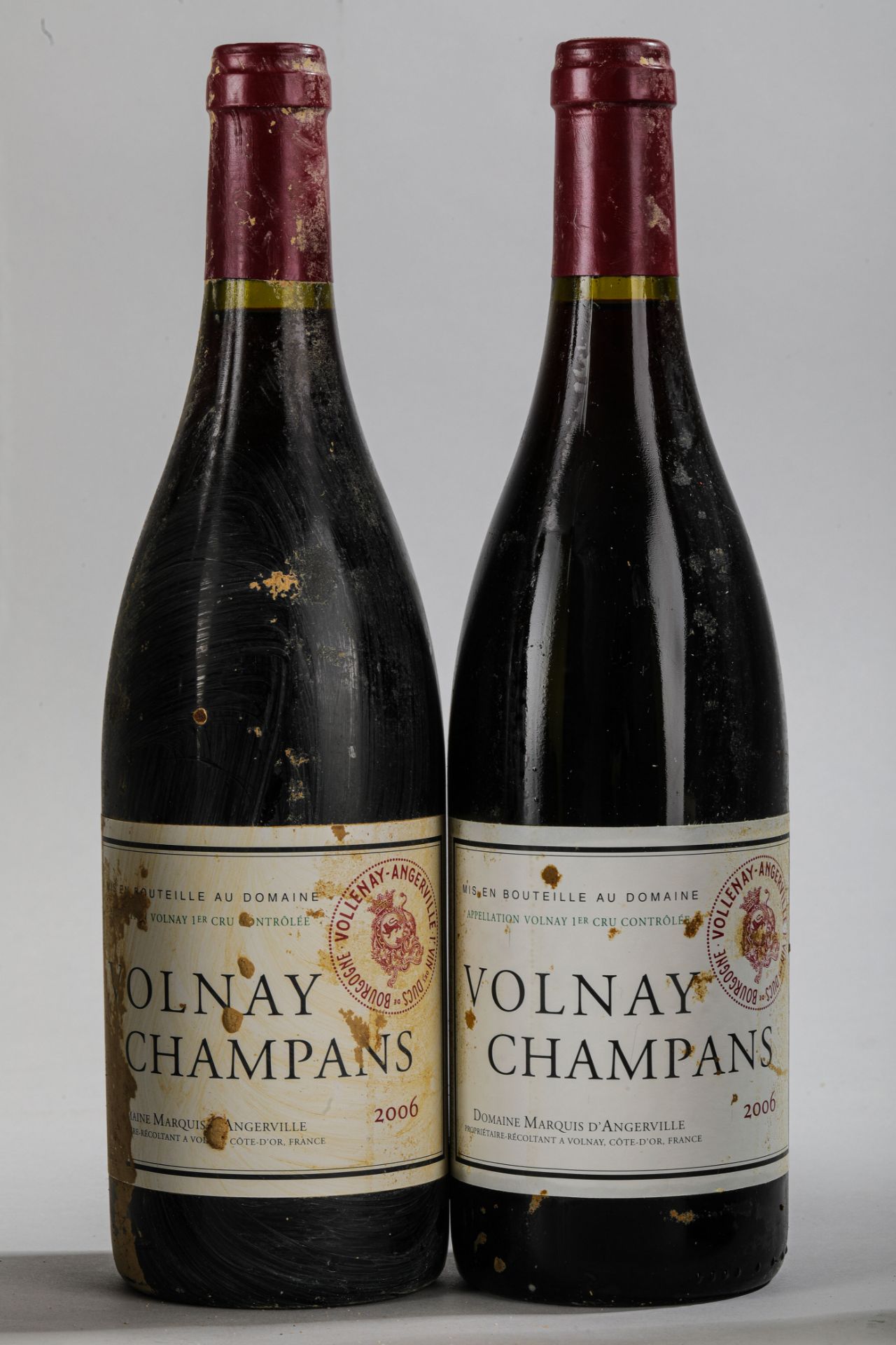 VOLNAY CHAMPANS. 2006. 6 bouteilles. Volnay 1er cru. Domaine Marquis d Angerville. - Bild 2 aus 4