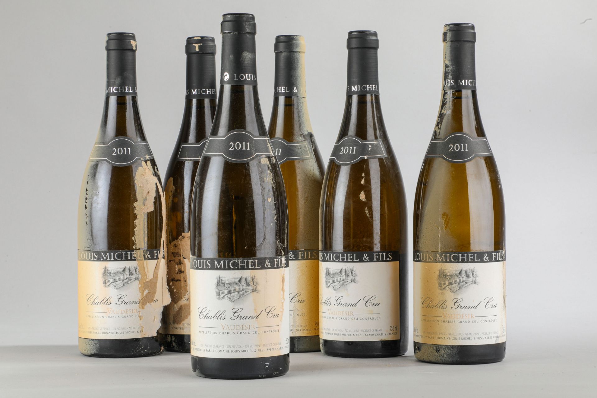 CHABLIS Grand Cru. 2011. 6 bouteilles. Vaudésir. Louis Michel et Fils. - Bild 3 aus 5