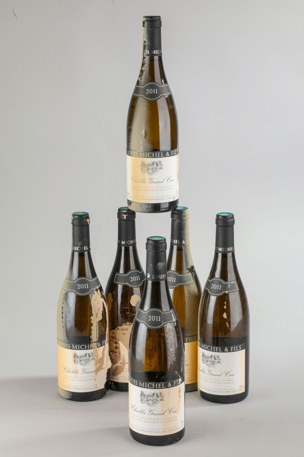 CHABLIS Grand Cru. 2011. 6 bouteilles. Vaudésir. Louis Michel et Fils.