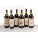 CHÂTEAU CANTELOUP 6 Bouteilles Bordeaux 1982