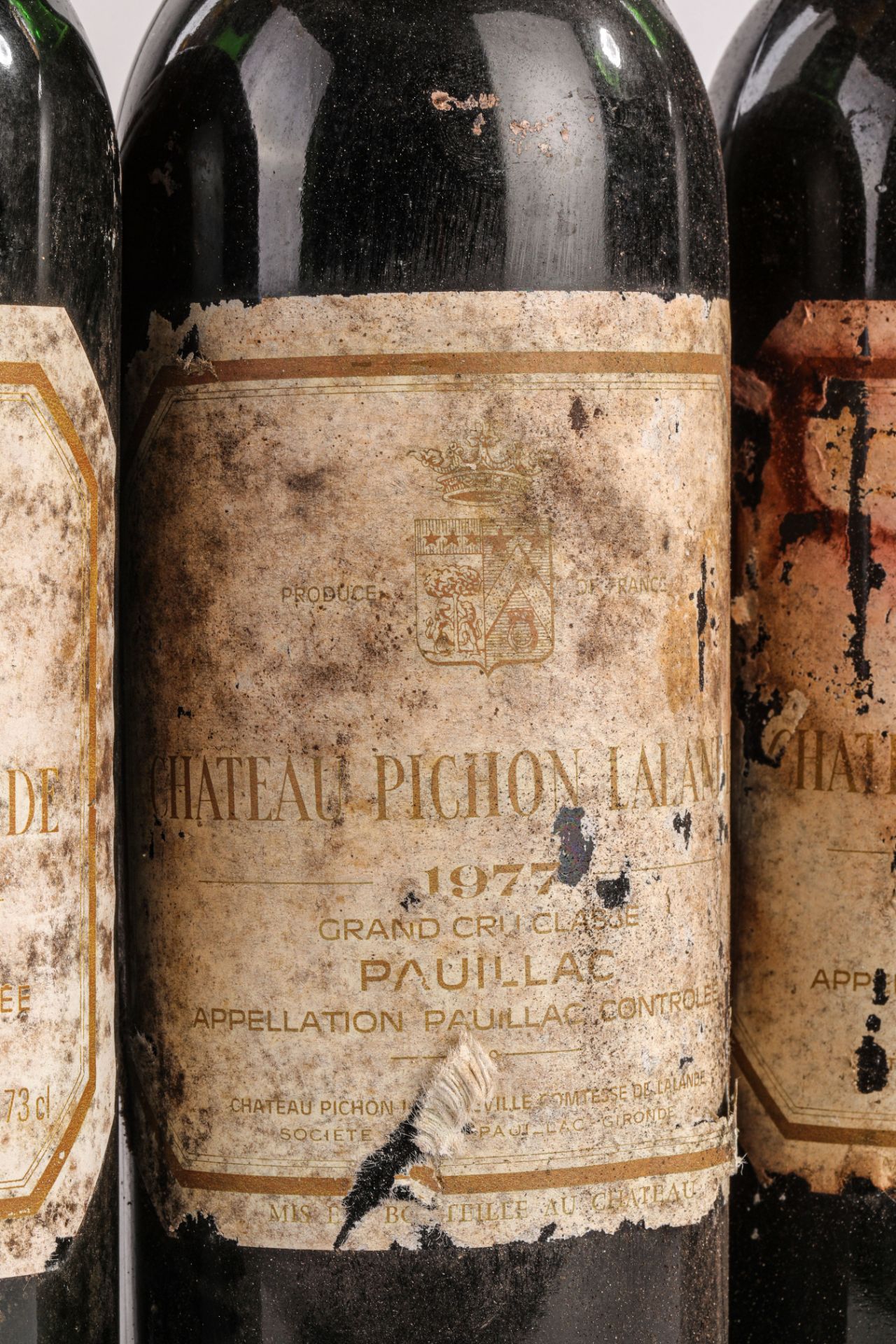 CHÂTEAU PICHON LALANDE Grand cru classé Pauillac 1977 4 bouteilles CHÂTEAU PICHON LALANDE 1 - Image 5 of 7