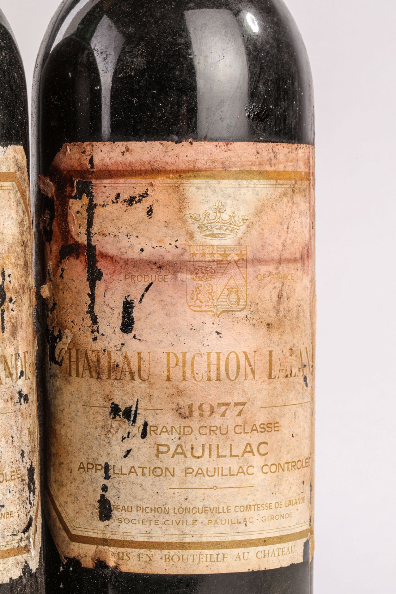 CHÂTEAU PICHON LALANDE Grand cru classé Pauillac 1977 4 bouteilles CHÂTEAU PICHON LALANDE 1 - Image 6 of 7