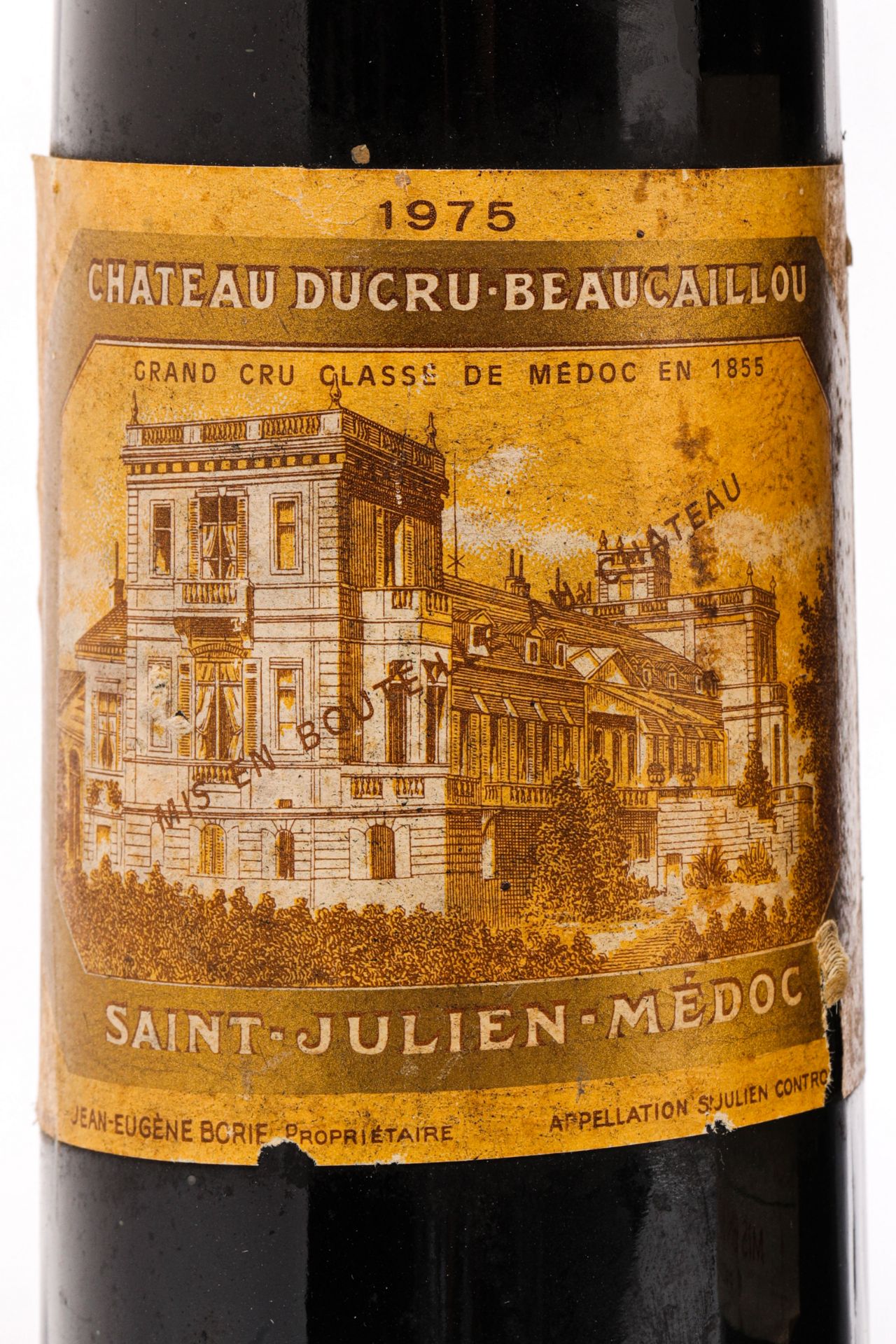 CHÂTEAU DU CRU-BEAUCAILLOU Grand cru classé Saint Julien Medoc1975 CHATEAU LA LAGUNE Grand cru - Image 2 of 6