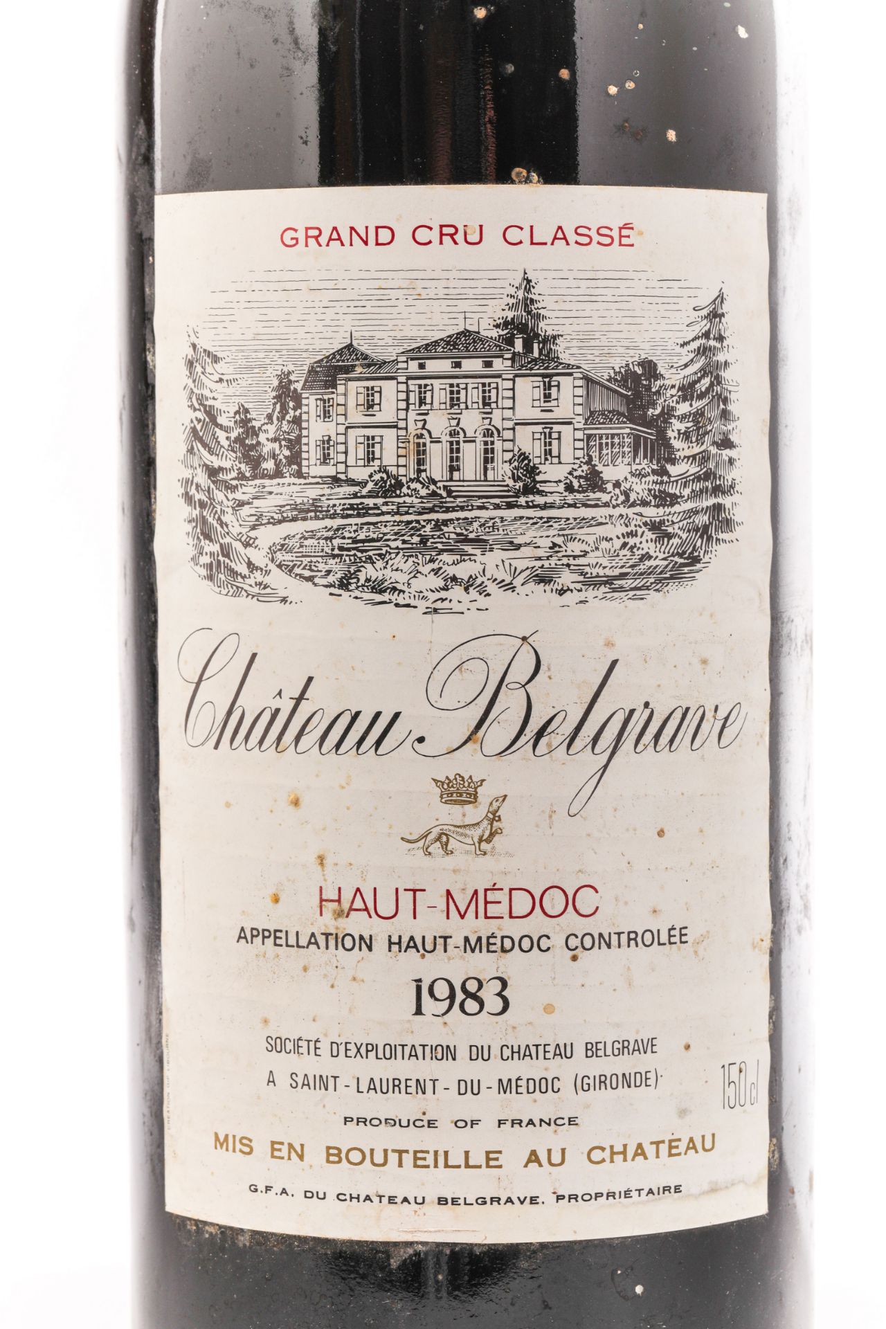 CHÂTEAU BELGRAVE MAGNUM Haut Medoc1983 - Image 2 of 3