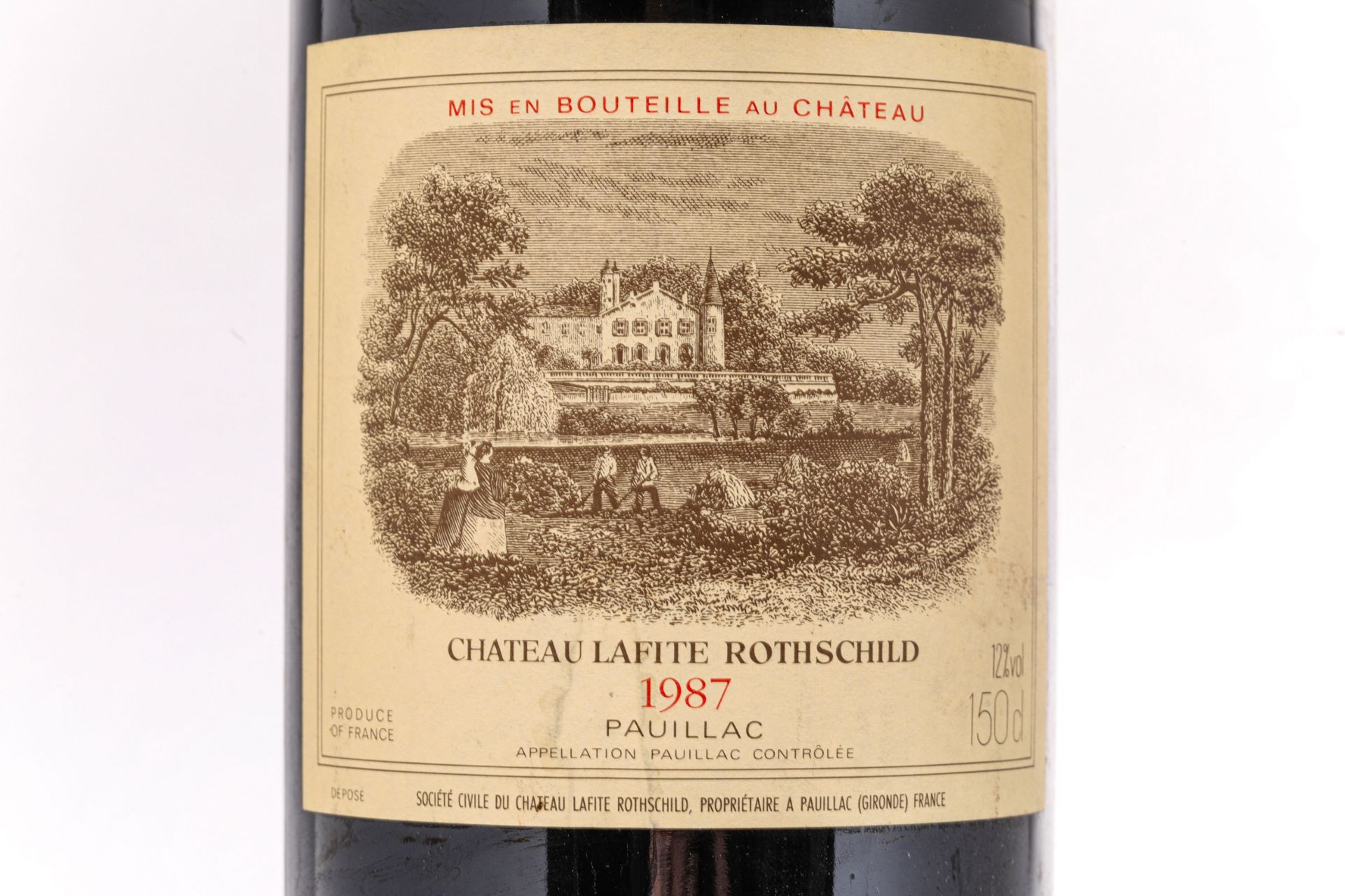 CHÂTEAU LAFITE ROTSCHILD MAGNUM1er grand cru classé Pauillac 1987 - Image 2 of 5