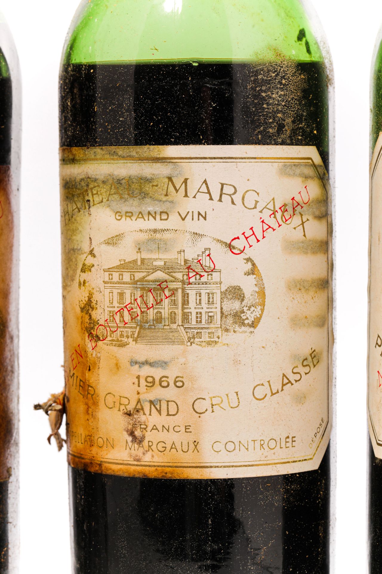 CHÂTEAU MARGAUX 5 bouteilles 1er grand cru classé 1966 - Image 4 of 9