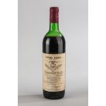 VEGA SICILIA UNICO 1966 Ribera del Duero Bouteille N°34684 sur production de 96 000 bouteilles