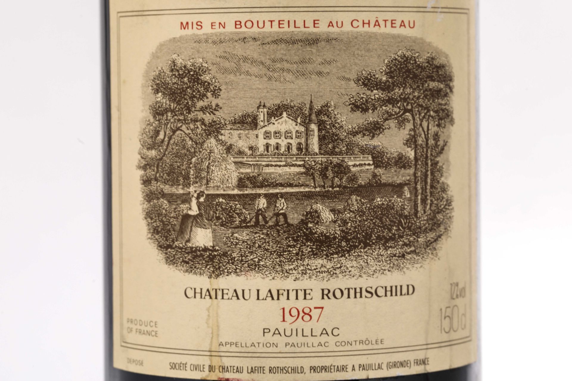 CHÂTEAU LAFITE ROTSCHILD MAGNUM 1er grand cru classé Pauillac 1987 - Image 2 of 5