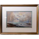 Ken Littler - Liverpool artist- Moonlight, Pastel -framed glazed and mounted, frame size 13 ½”