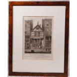 Gods Providence Is Mine Inheritence, House In Watergate Street Chester, Drawn, engraved and