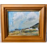Kevin Patrick Reilly - County Mayo Ireland, Oil on Board - Framed and glazed, Frame size 11 ¼ “ high