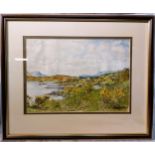 F.B Griffiths - Carrick 1936-watercolour, signed lower right titled lower left - Frame glazed and