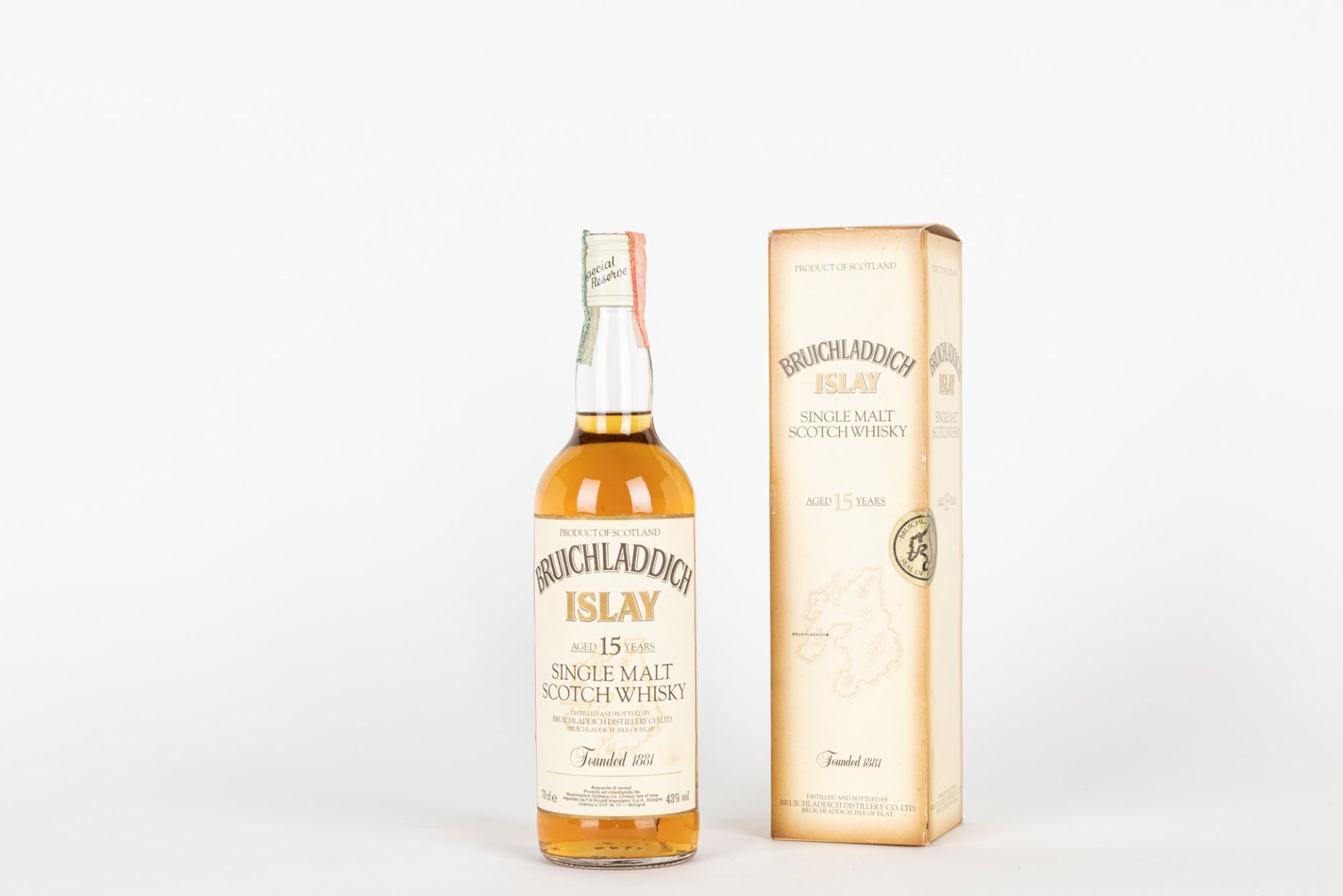 Scotland - Whisky / Bruichladdich 15 YO "Special Reserve"