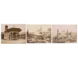 George & Constantine Zangaki (act. 1860 - 1890) - Mosquee de Mohamet Ali, fontaine des Aboutiens ;
