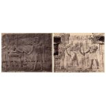 Pascal SŽbah (1823-1886) - Abydos: 2me Salle Bas-Relief (Temple de Seti I), 1870s/1880s