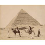 George & Constantine Zangaki (act. 1860 - 1890) - Pyramide de Chephren, 1860s/1890s