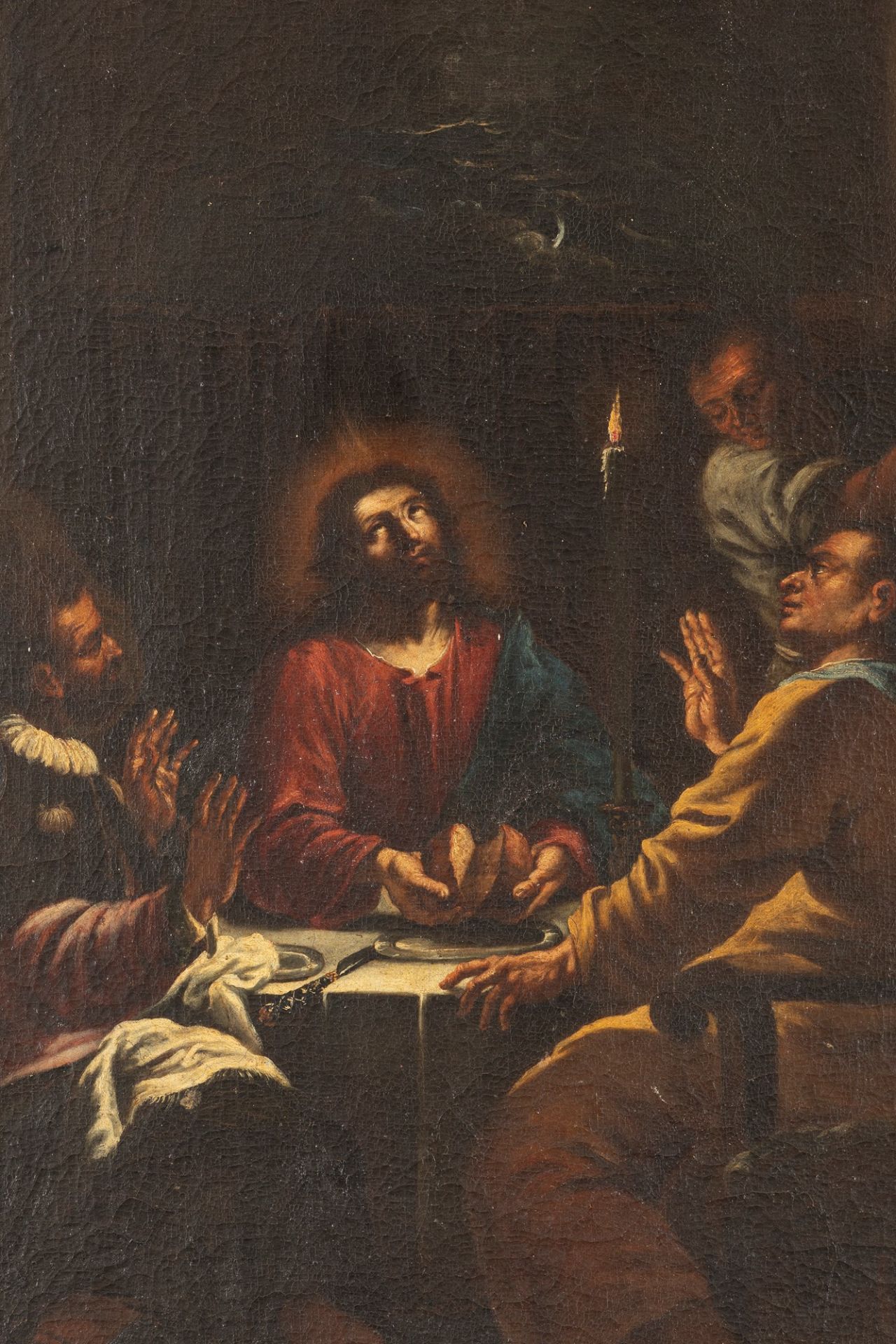 Scuola veneta, secolo XVII - Supper at Emmaus - Image 3 of 4