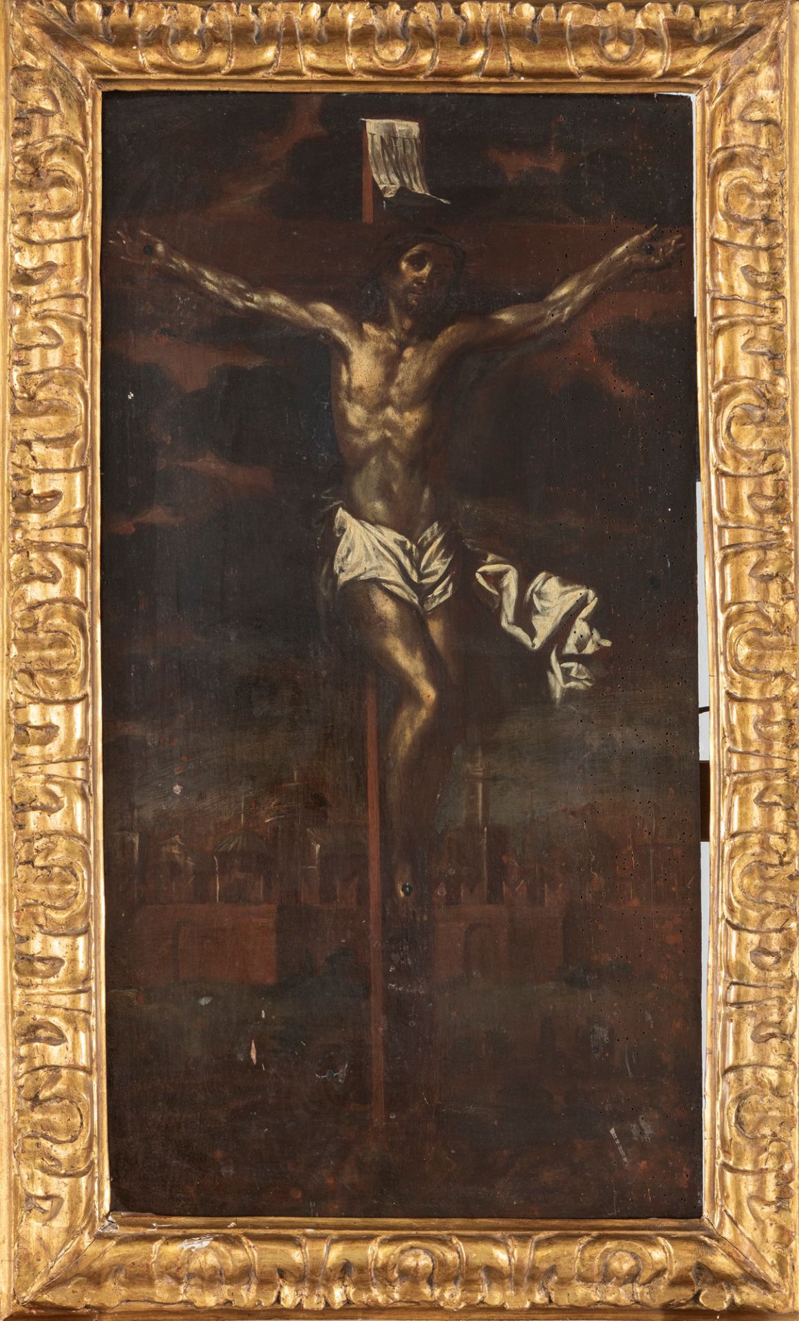 Scuola fiamminga, secolo XVII - Crucifixion