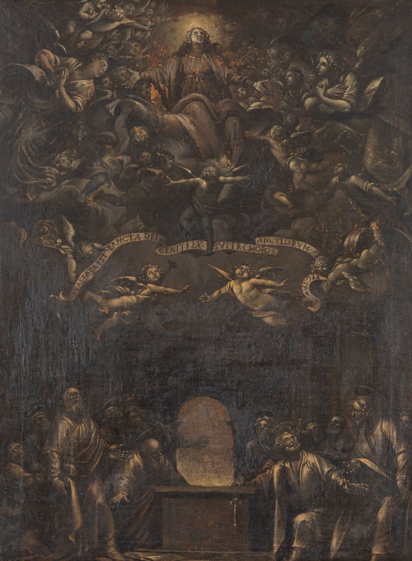 Scuola lombarda, secolo XVII - Assumption of the Virgin - Image 2 of 3