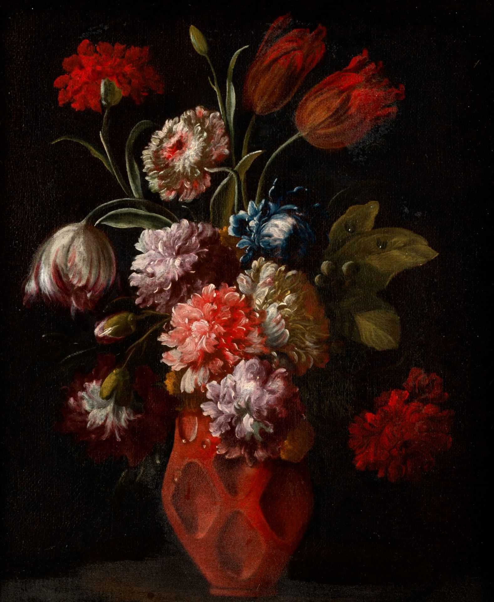 Andrea Belvedere (Napoli 1646/ 1652-1732) - Flowers in a vase