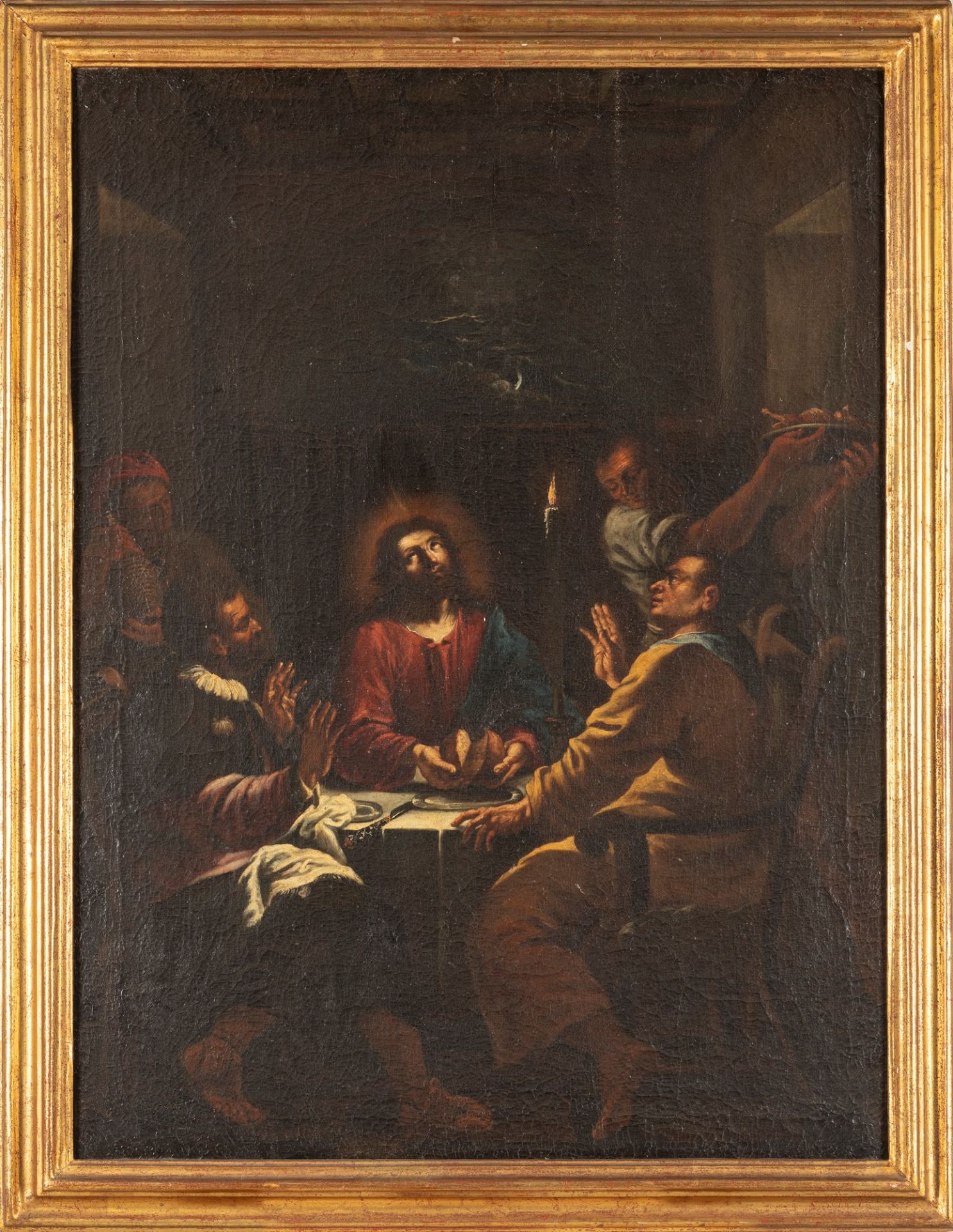 Scuola veneta, secolo XVII - Supper at Emmaus