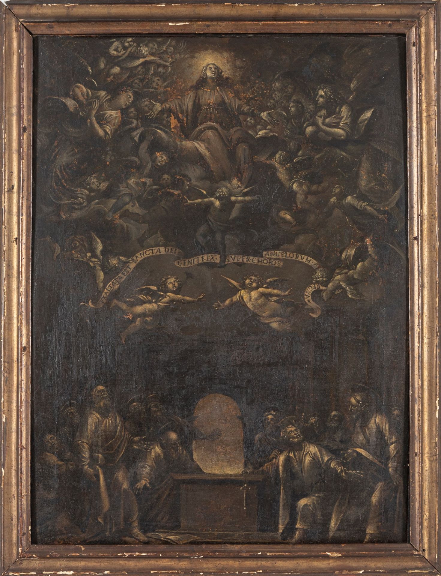 Scuola lombarda, secolo XVII - Assumption of the Virgin