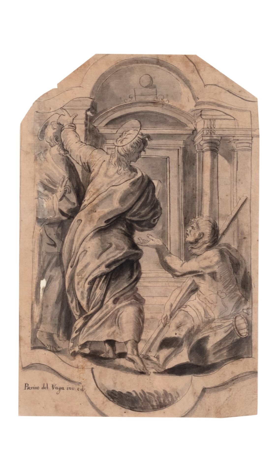 Da Perin del Vaga - St. Peter heals the cripple