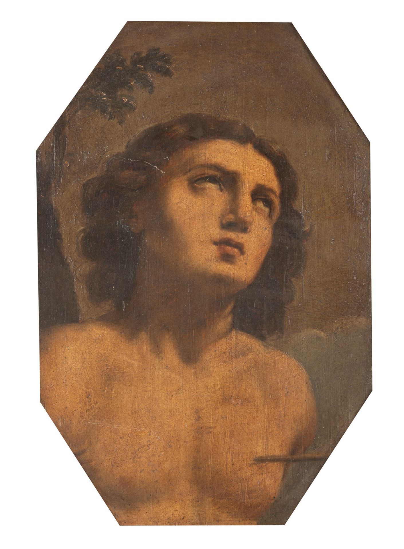 Scuola italiana, secolo XVII - Saint Michael the Archangel; and Saint Sebastian - Image 3 of 5