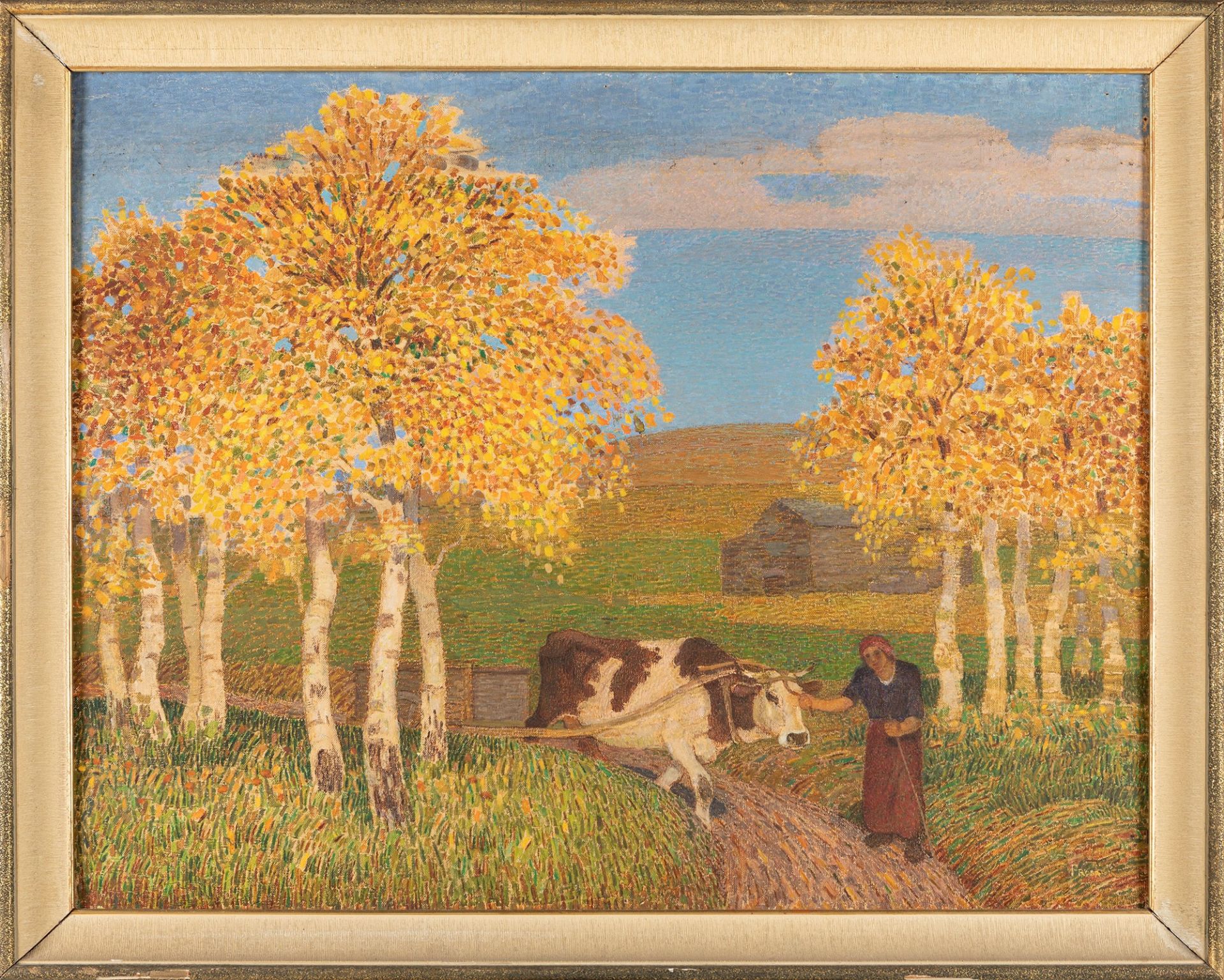 Alfredo Prosa (Sannazaro de Burgondi 1844-Milano 1966) - In autumn - Bild 2 aus 3