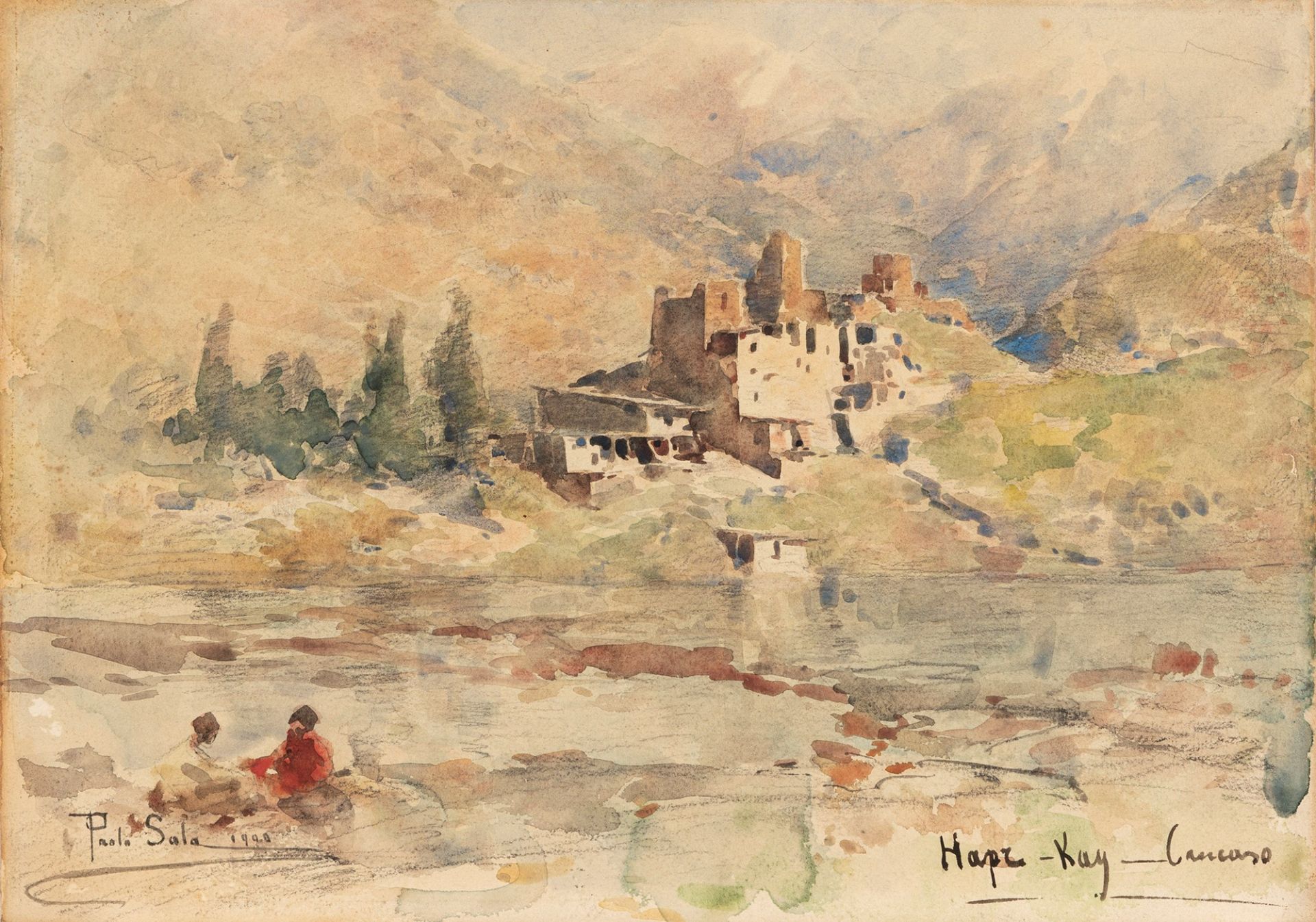 Paolo Sala (Milano 1859-1924) - Caucasus, 1900