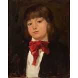 Modesto Faustini (Brescia 1839-Roma 1891) - Portrait of his son Arnaldo, about 1880