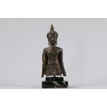 A bronze busto of Buddha. Siam (Thailand) 18th century