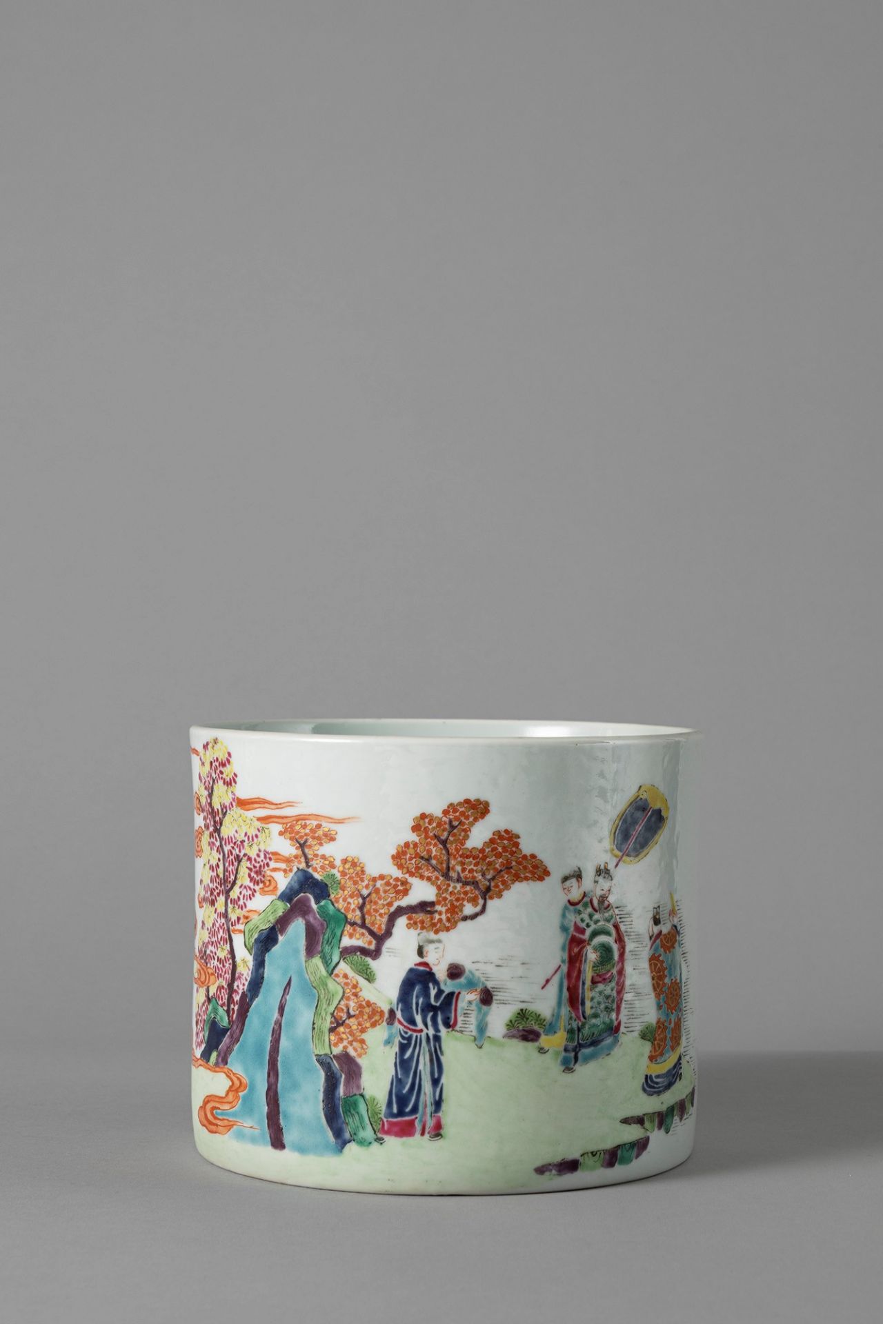 A white porcelain bitong. China, 18th/19th century - Image 2 of 2
