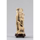 *An ivory carving . China, early 20th century