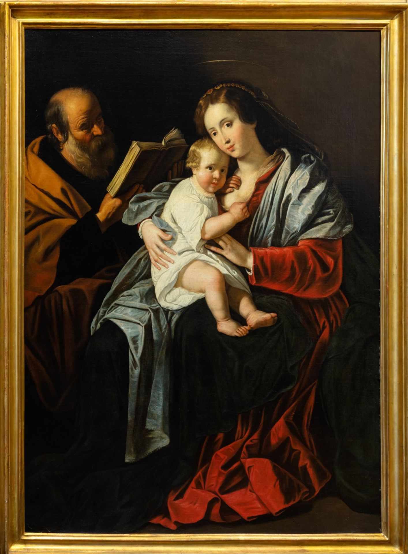 Atelier di Bartolomeo Cavarozzi (Viterbo 1587 Ð Roma 1625) - Holy Family